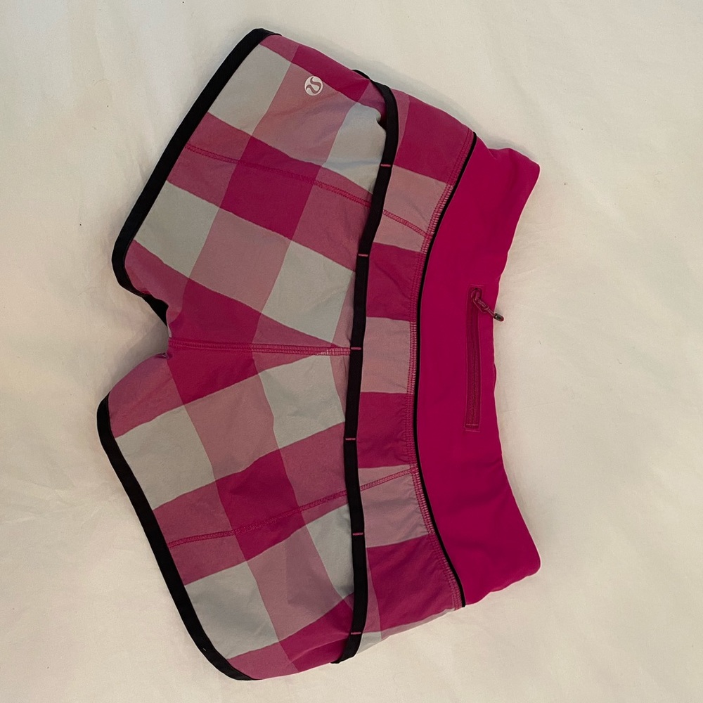 RARE lululemon run speed shorts